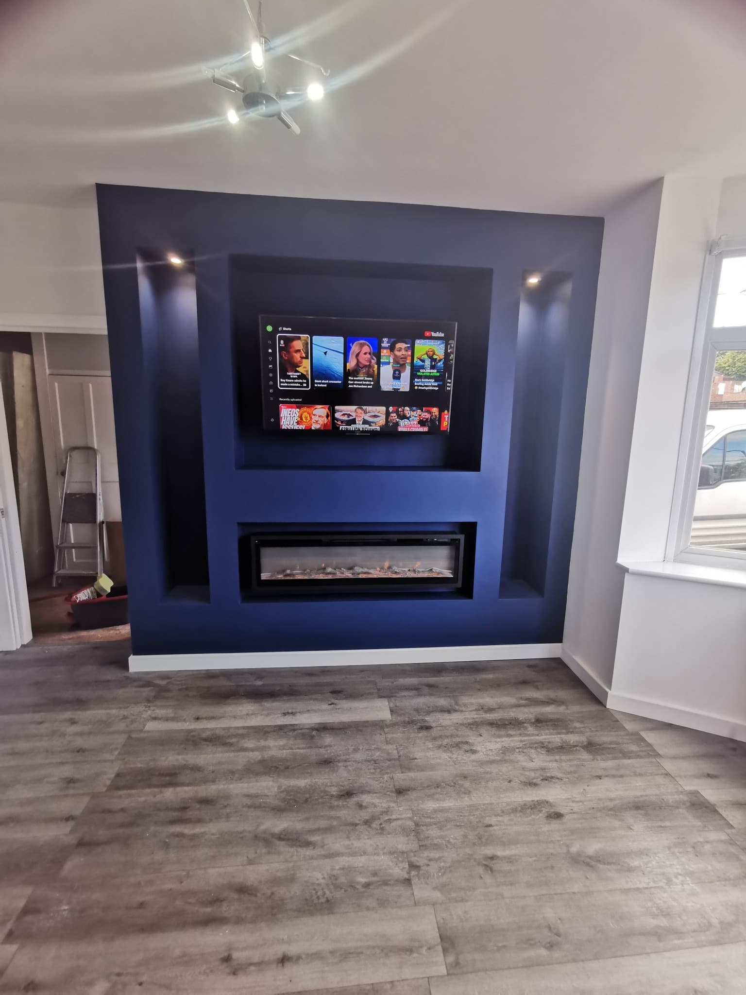 Media Walls project by Revive Renovations