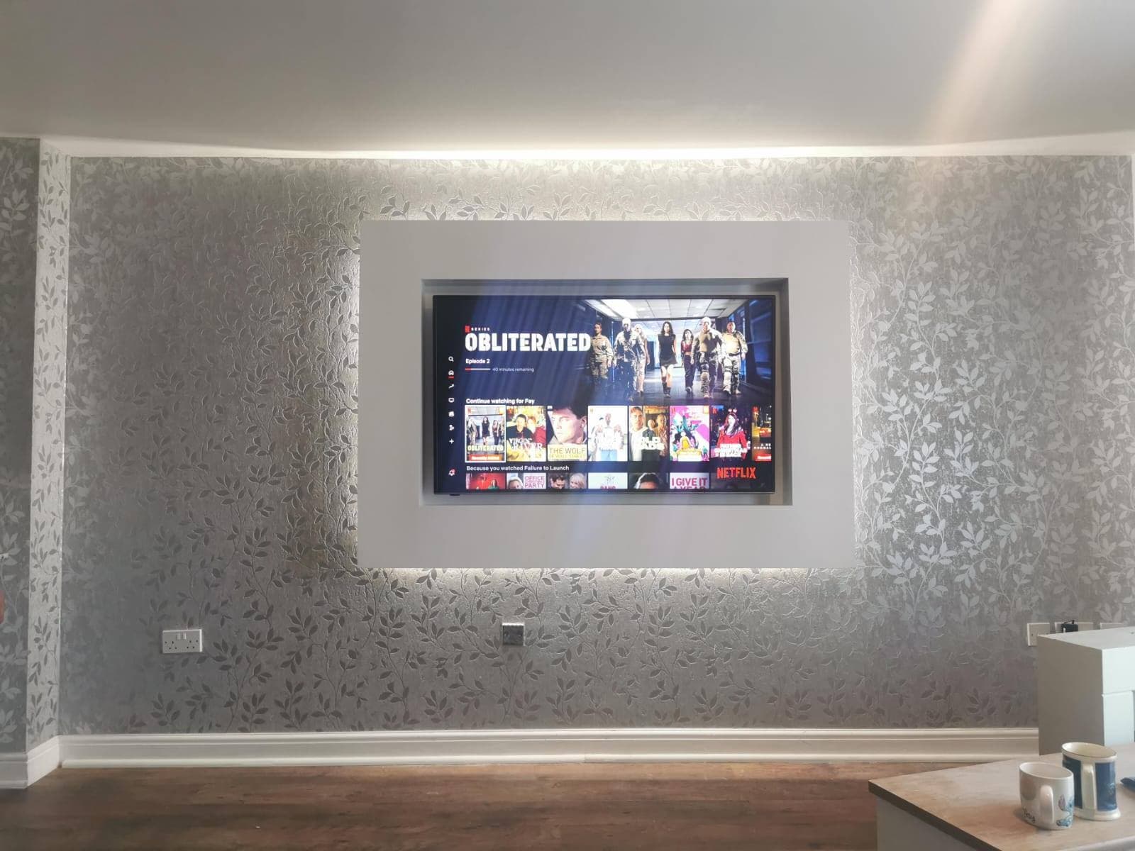 Media Walls project by Revive Renovations