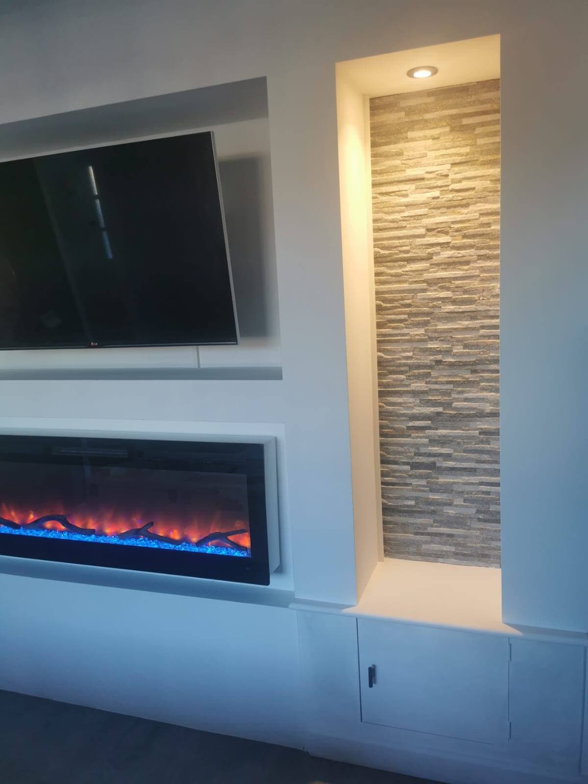Media Walls project by Revive Renovations